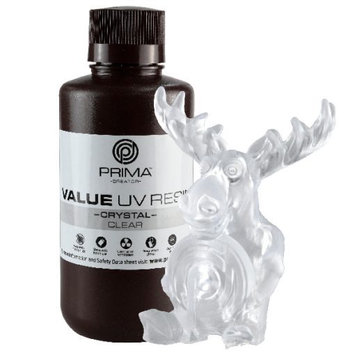 PrimaCreator Value resin vandvaskbar krystal klar 500 ml